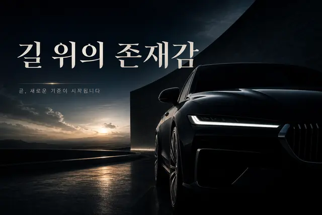 자동차 티저 포스터