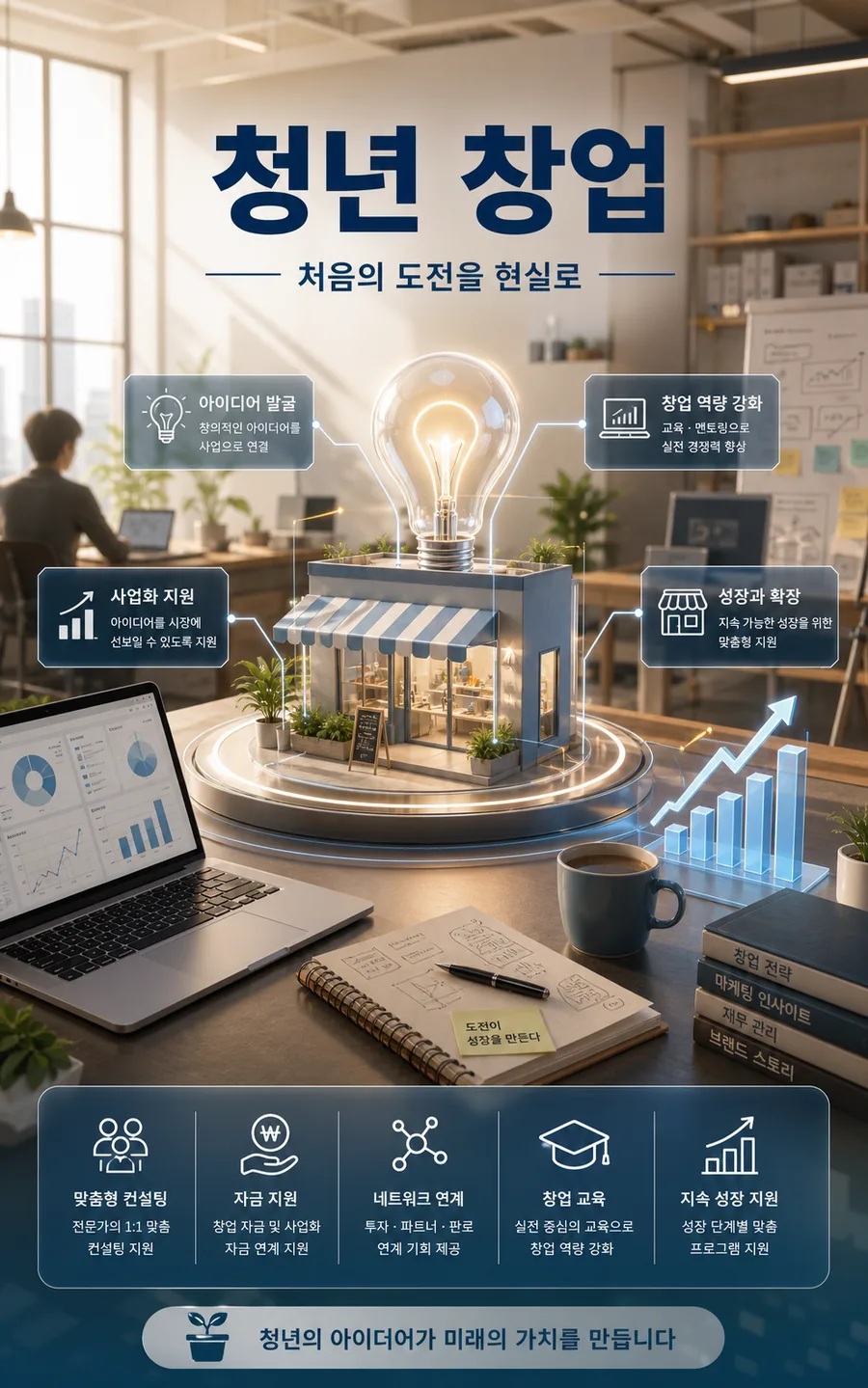 청년 창업 비전