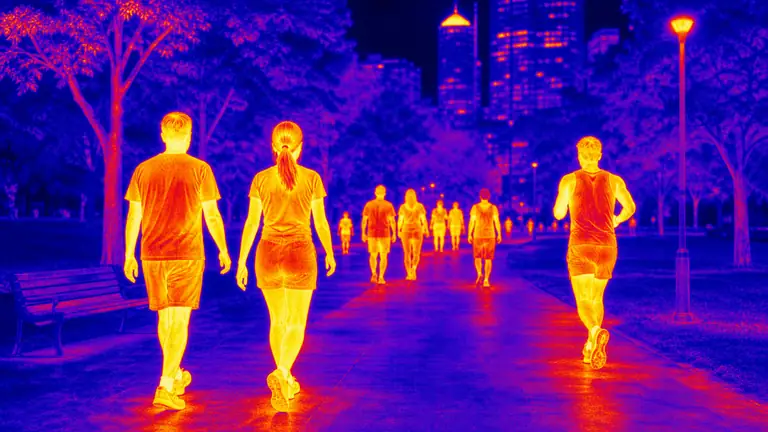 열화상 카메라 뷰 / Thermal Vision