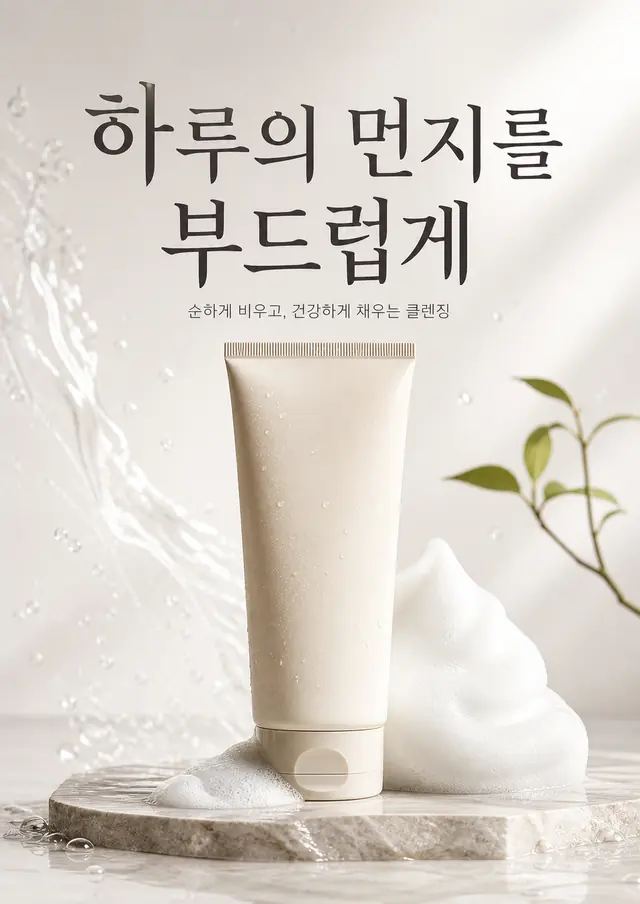 순한 클렌저 포스터