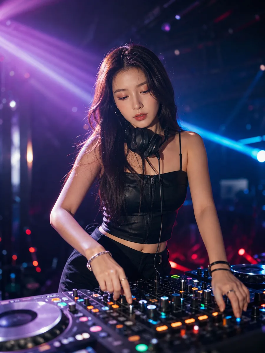 클럽 DJ 화보