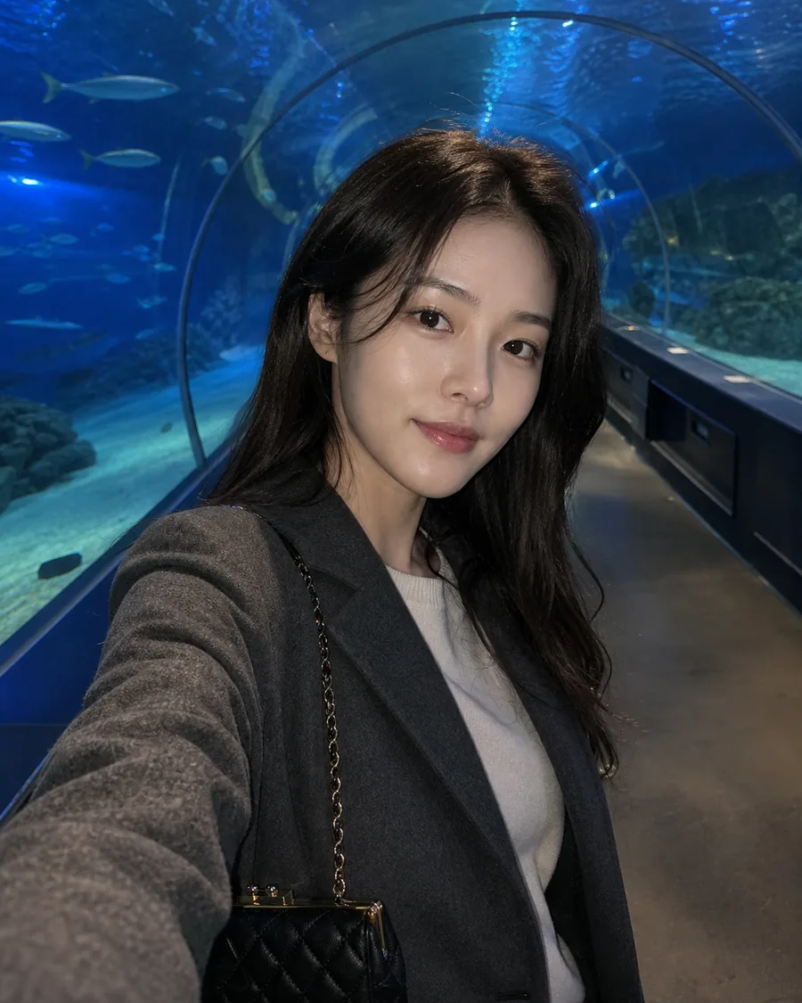 아쿠아리움 필름 셀카