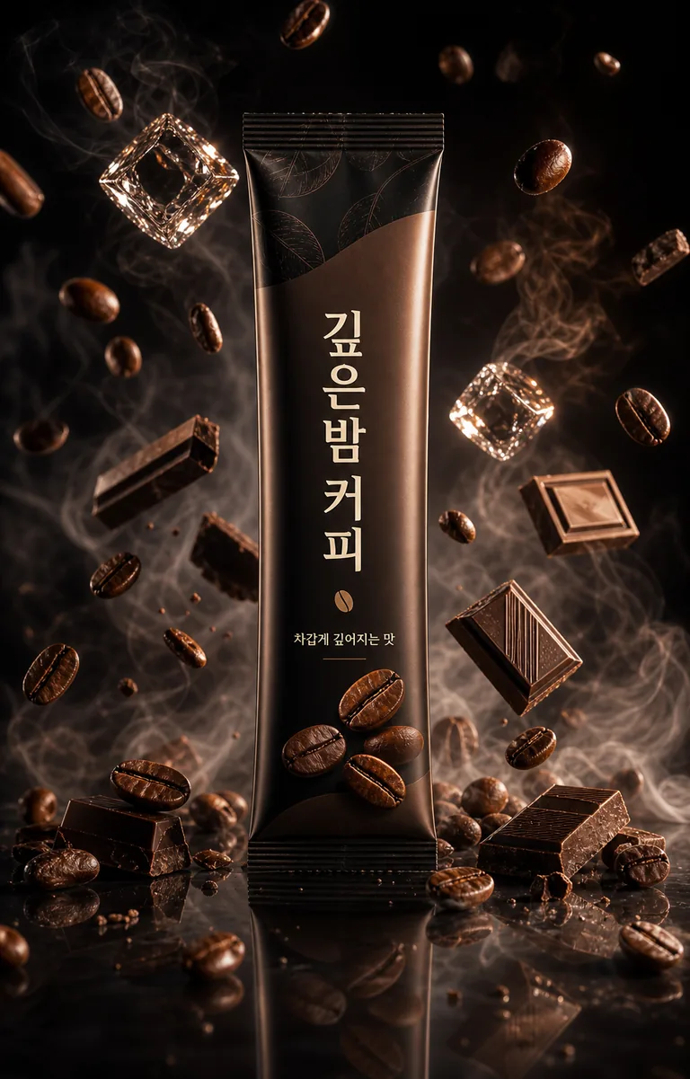 깊은밤 커피의 유혹