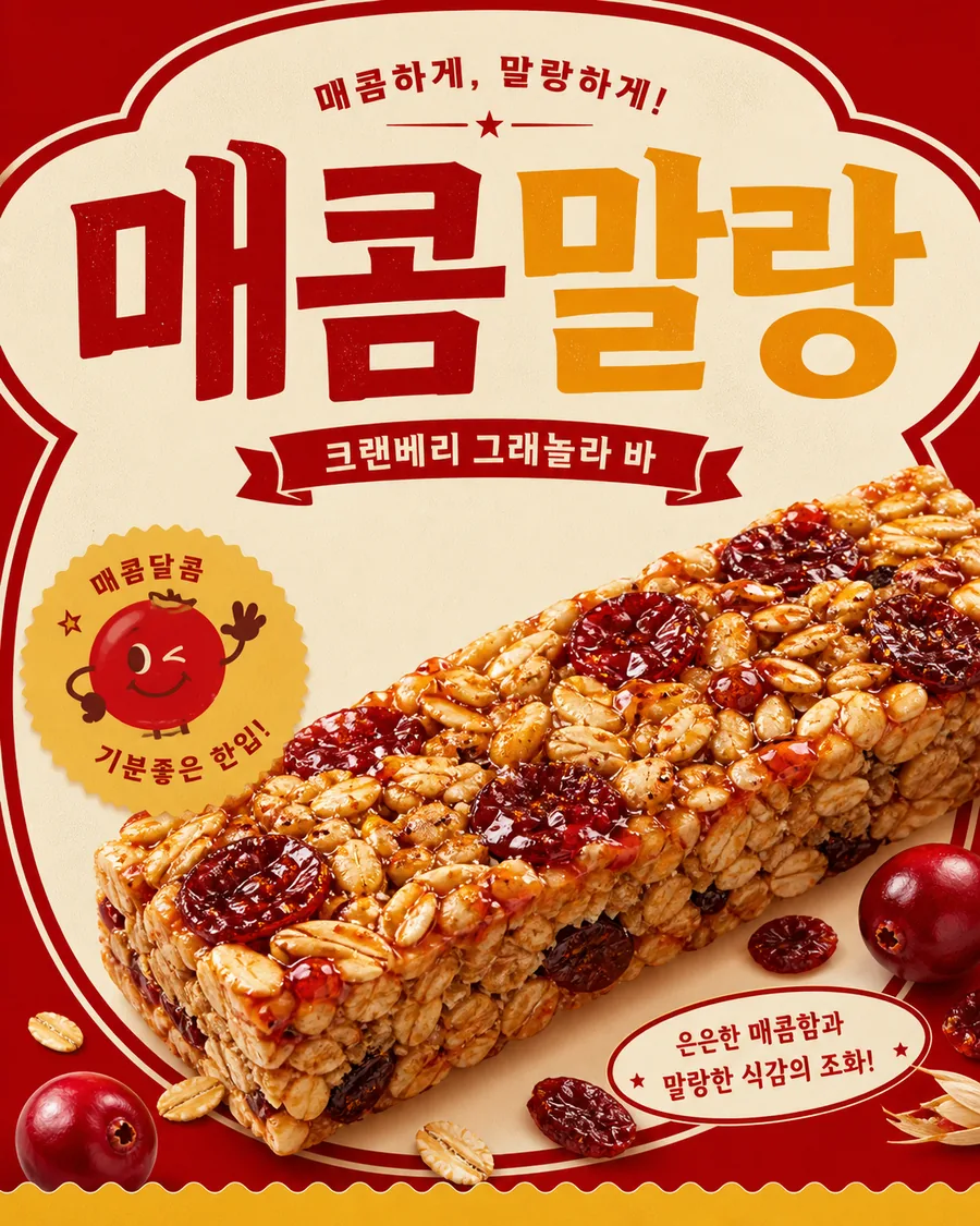 매콤말랑 그래놀라 바