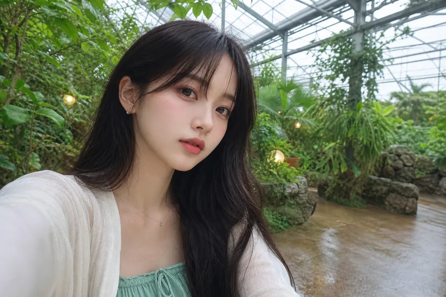 온실 속 감성 셀카