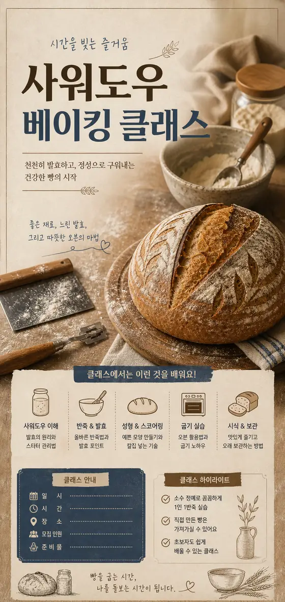 따뜻한 빵의 시작