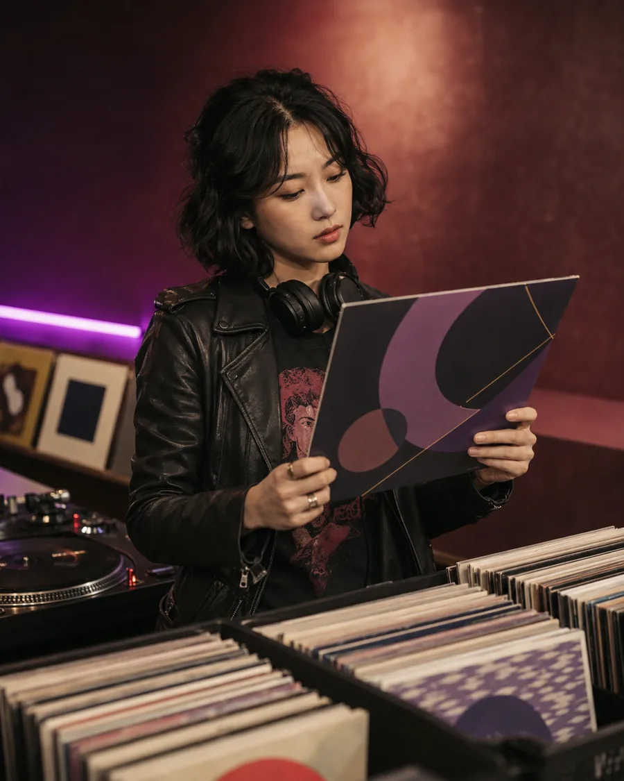 바이닐 감성 DJ