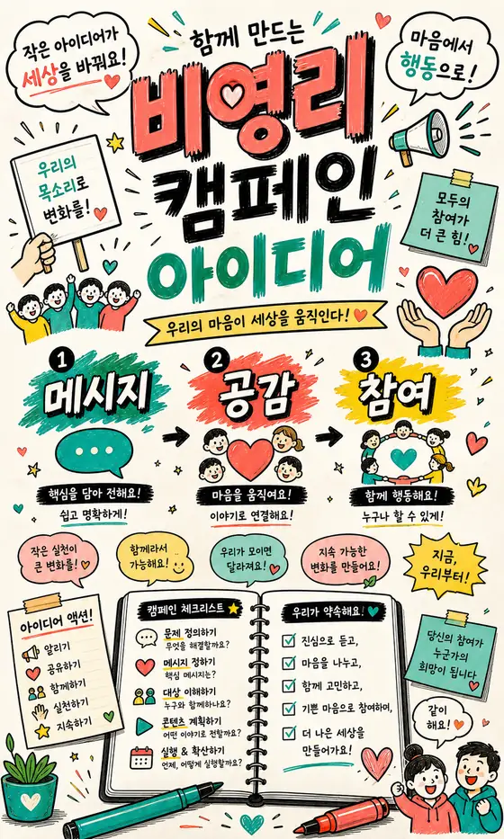 아이디어 캠페인 노트
