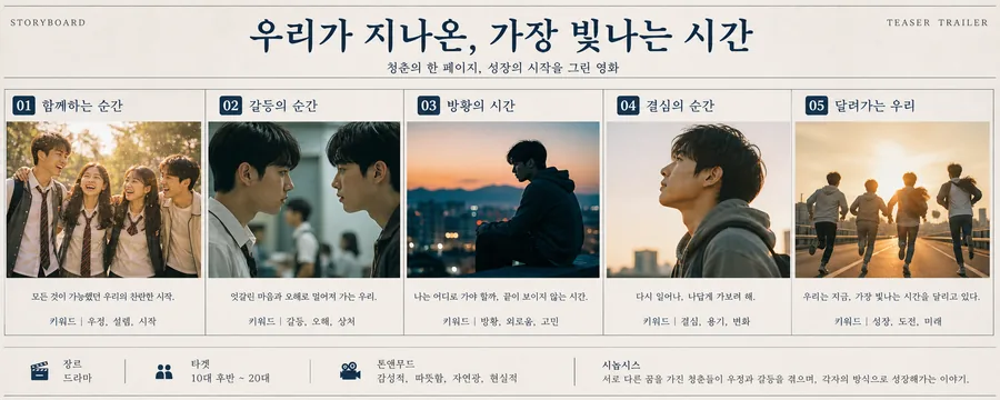 우리가 지나온, 가장 빛나는 시간