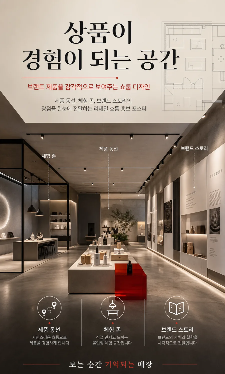 경험을 선사하는 쇼룸