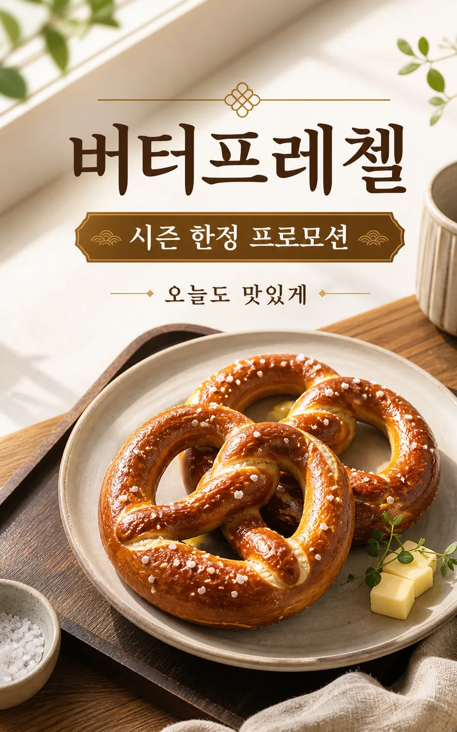 라멘 바 버터 프레첼