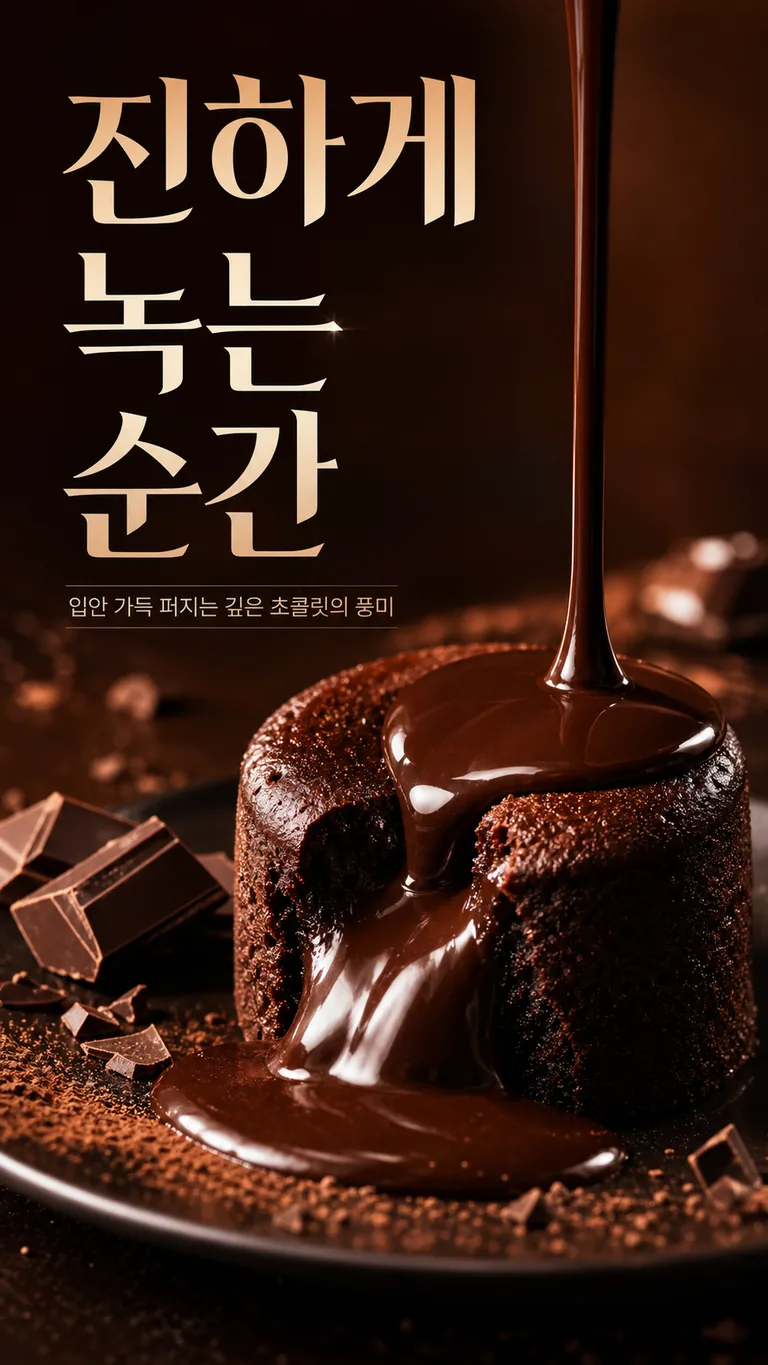 진한 초콜릿의 순간