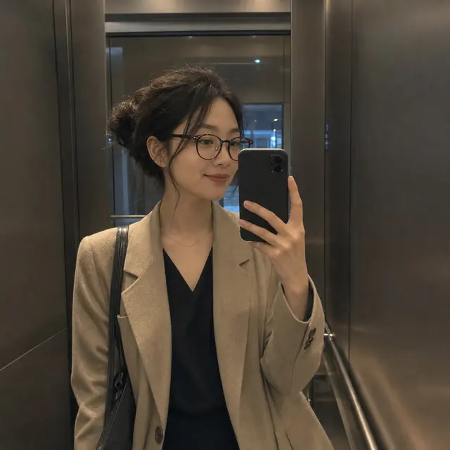 출근길 오피스 프로필