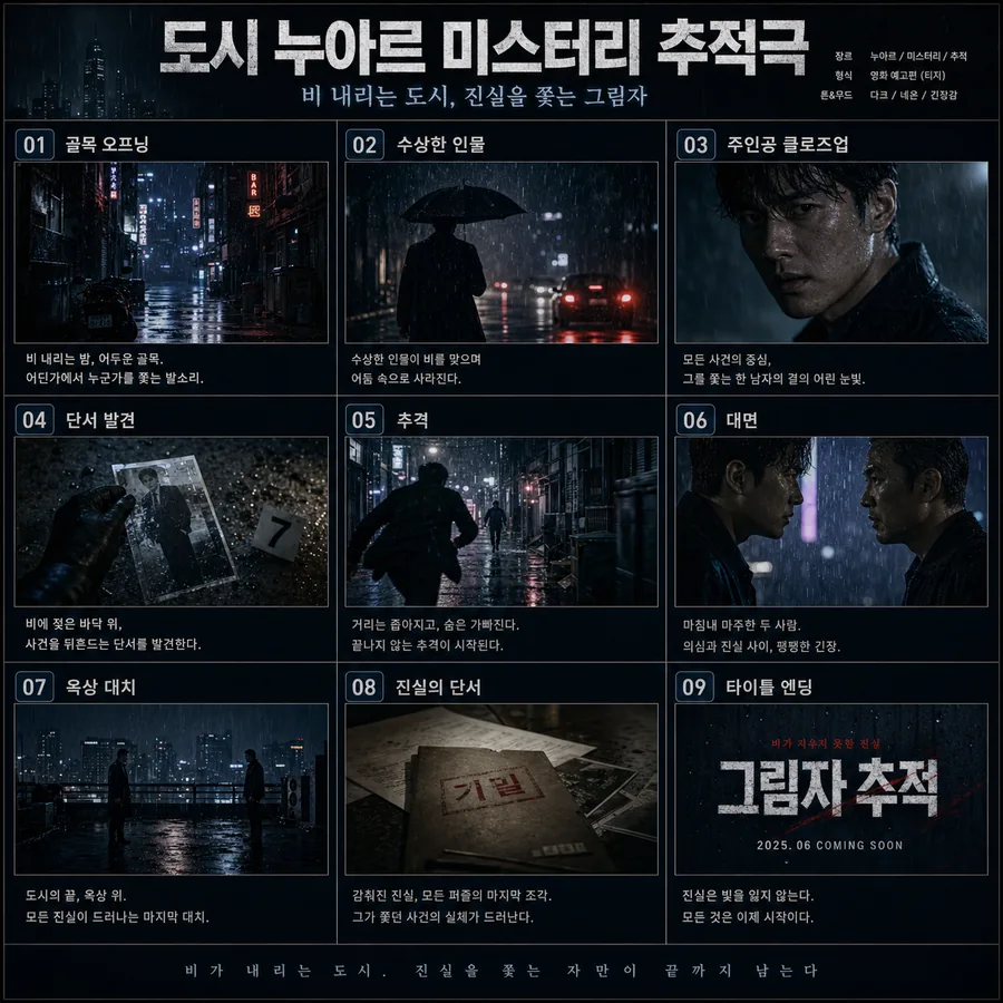 미스터리 도시 추적극