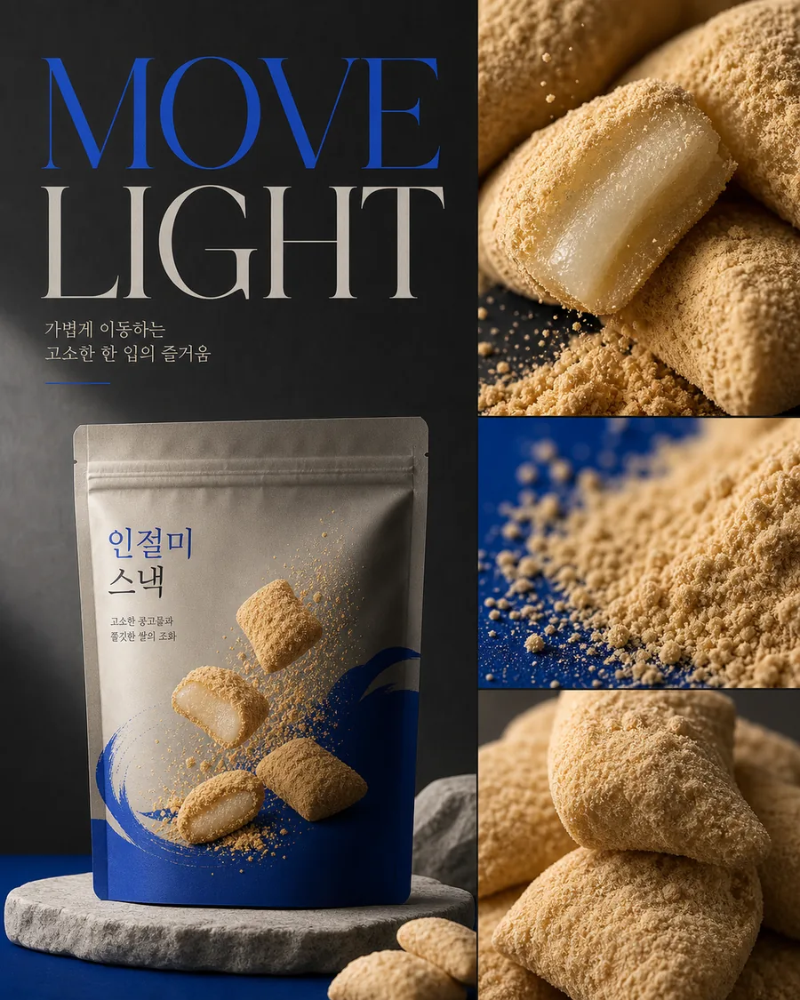 MOVE LIGHT 인절미 스낵