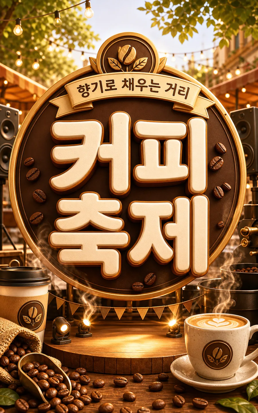 향기로운 커피 축제