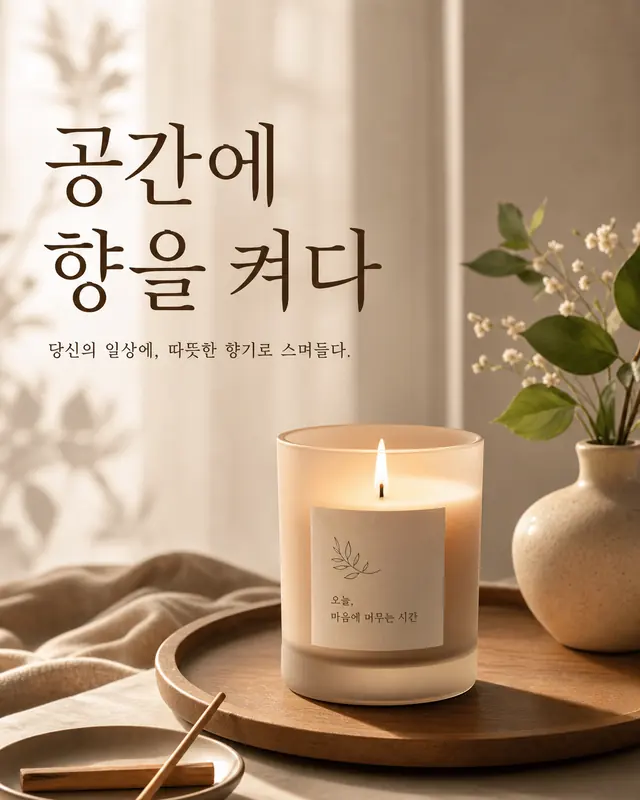 공간에 향을 켜다