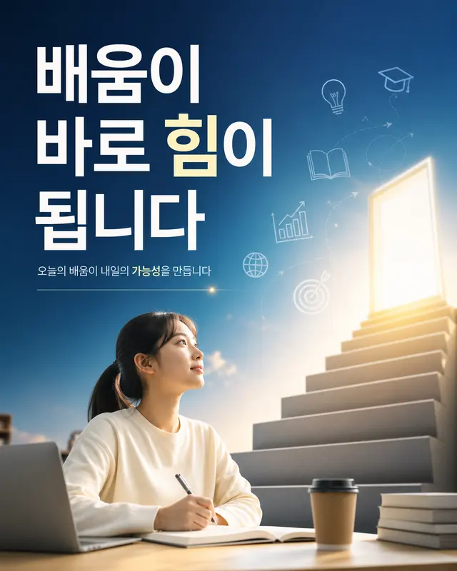 배움으로 여는 미래