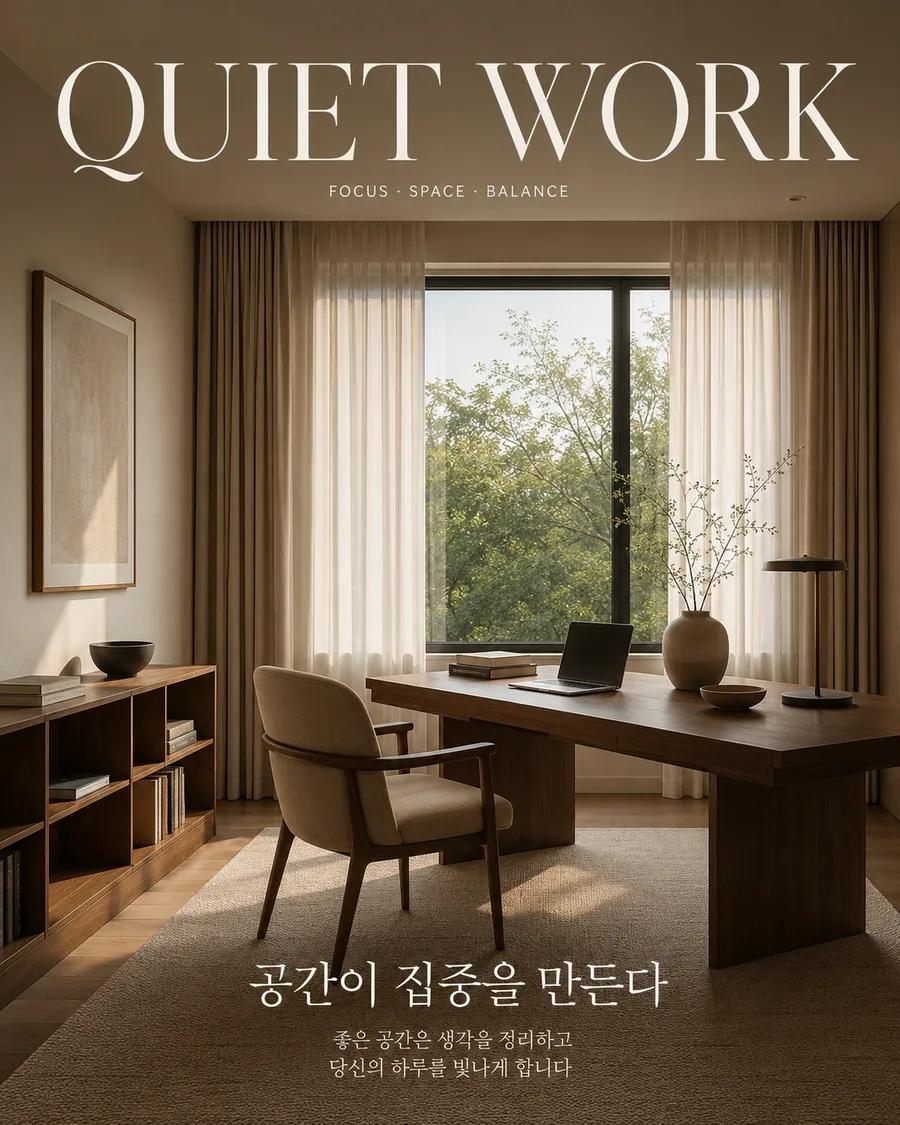 고요한 홈오피스