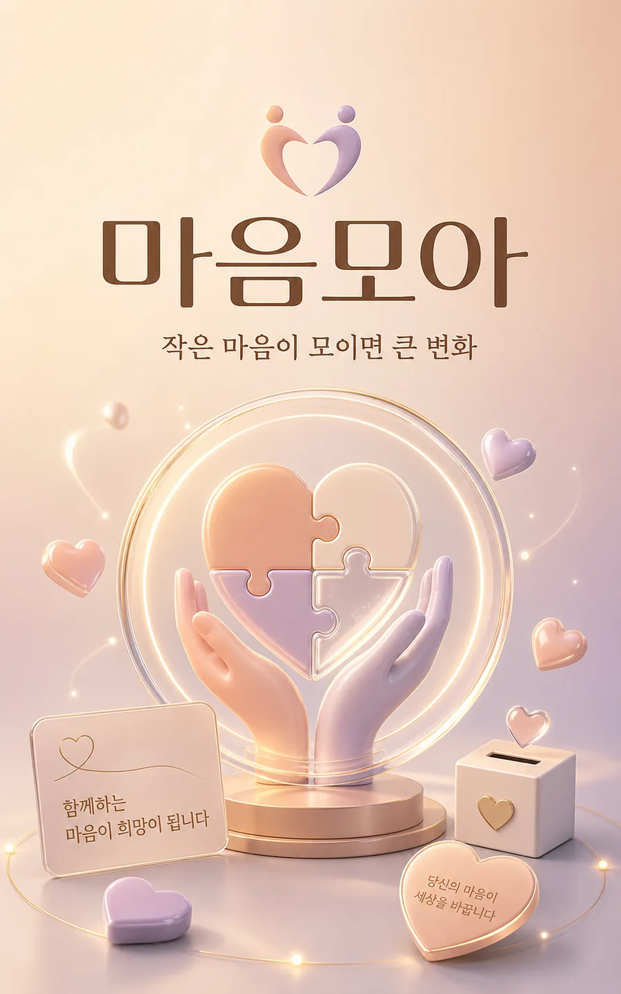 마음모아 기부 캠페인