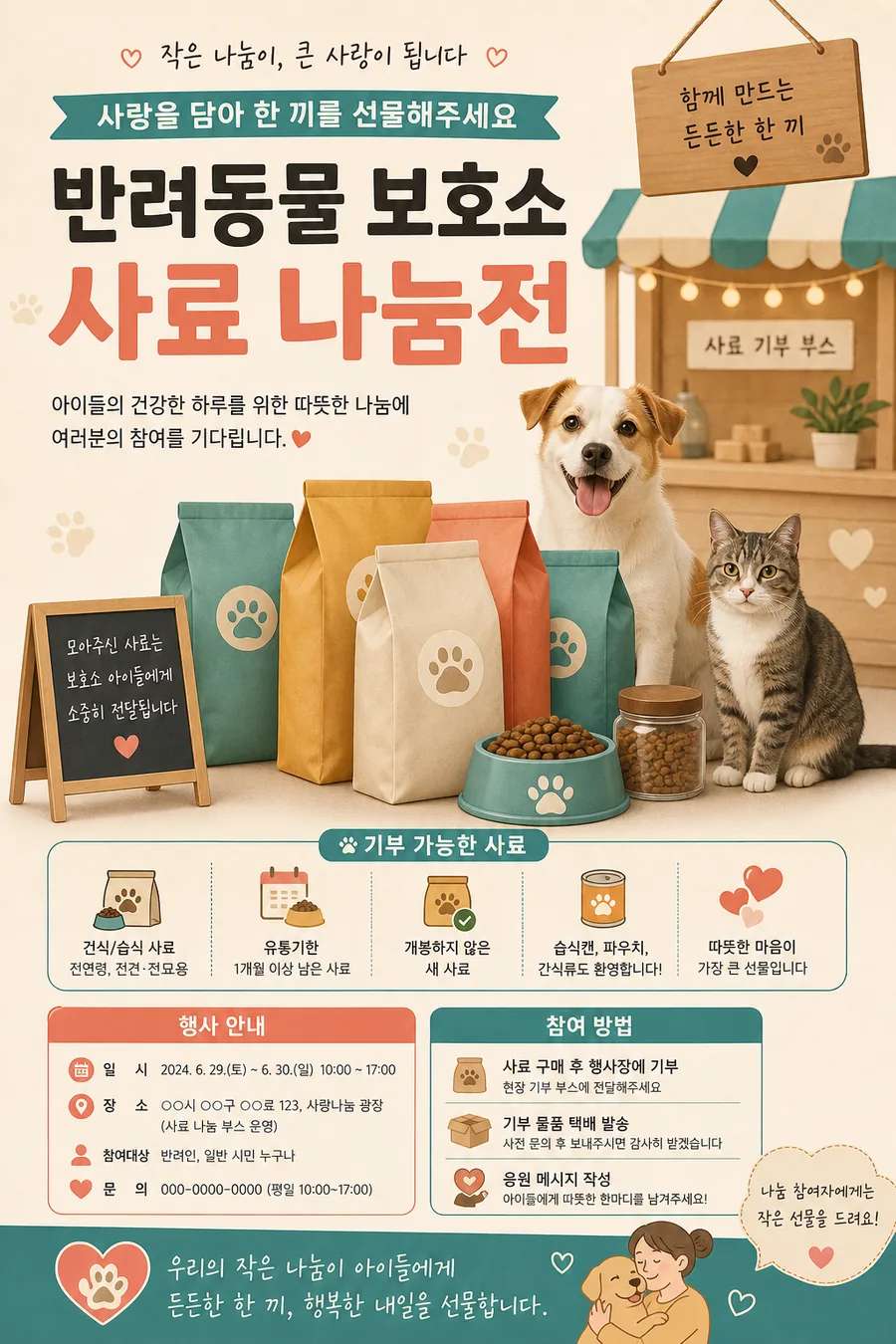 반려동물 나눔전