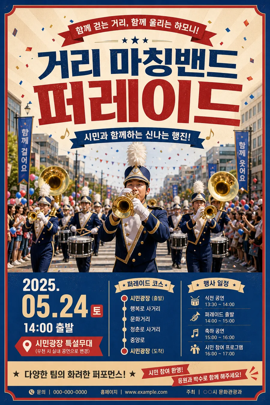 마칭밴드 퍼레이드