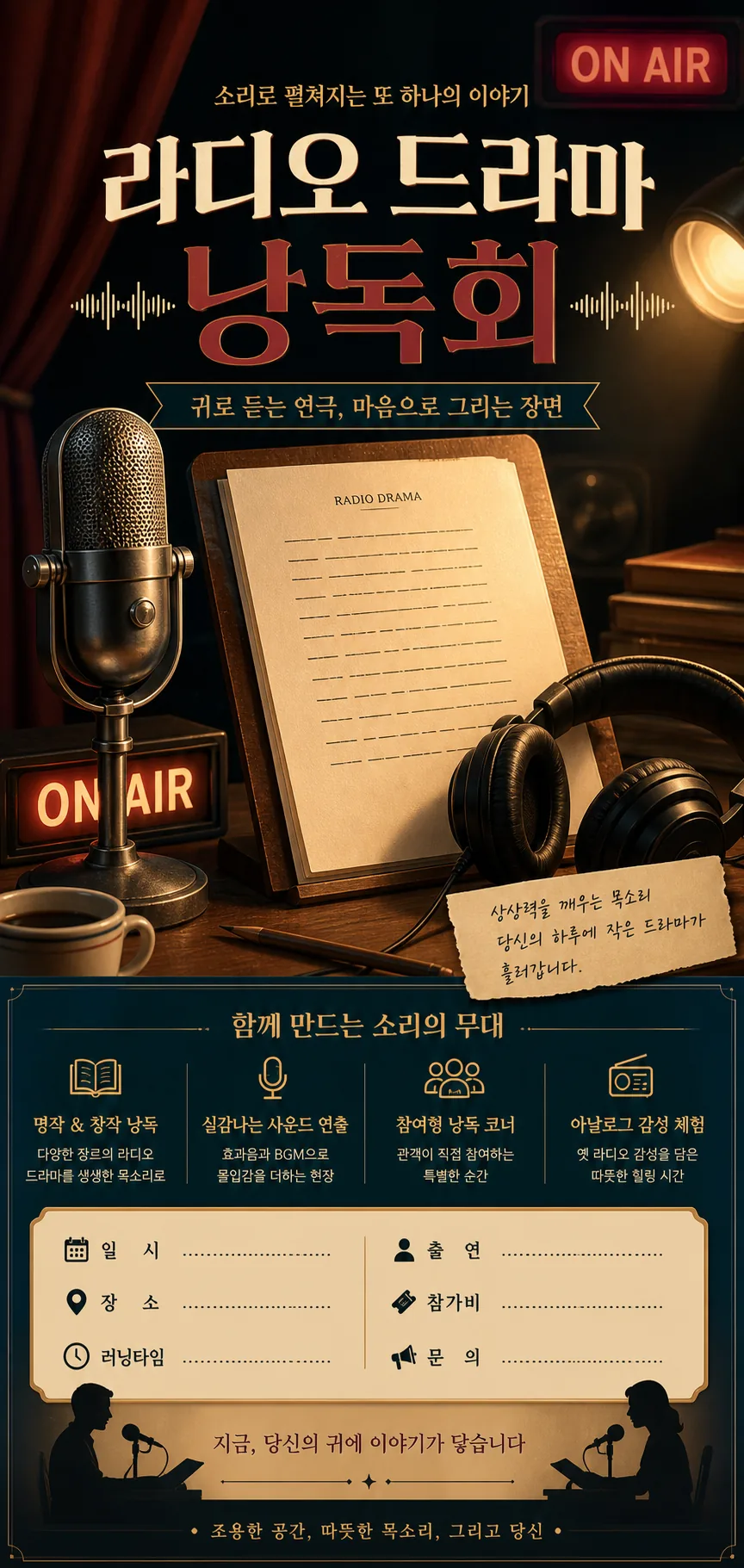 라디오 드라마 낭독회