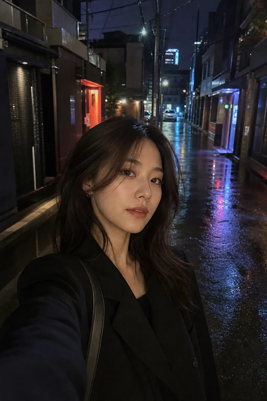 네온 거리의 밤