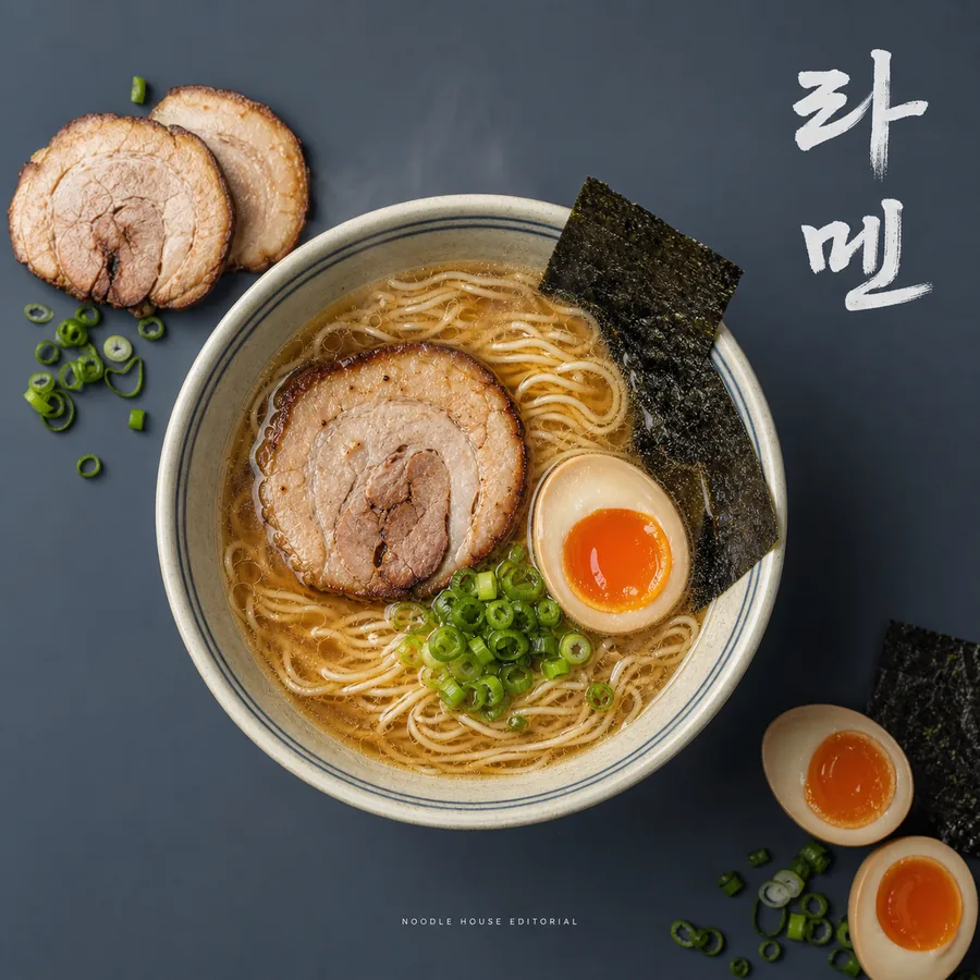 라멘 매거진 포스터