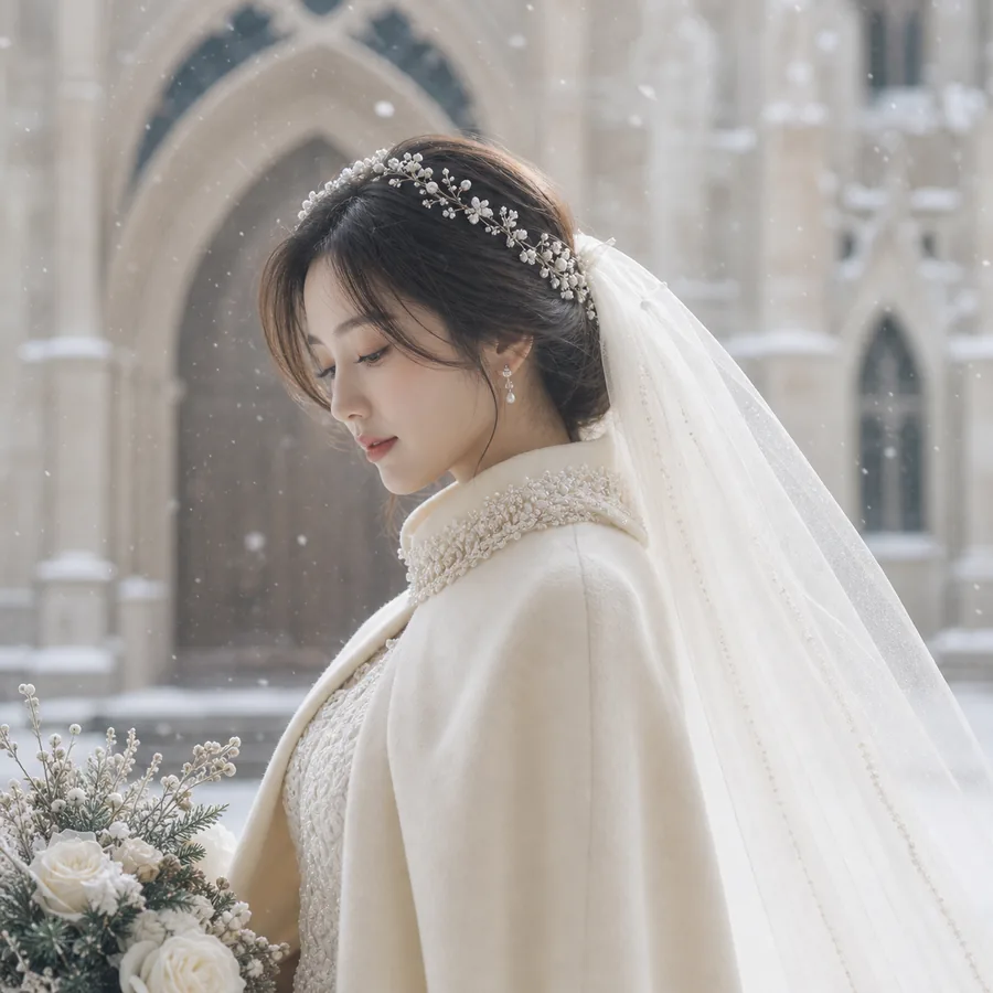 진주빛 겨울 신부