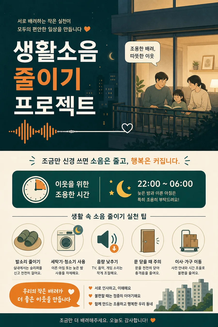조용한 이웃 캠페인