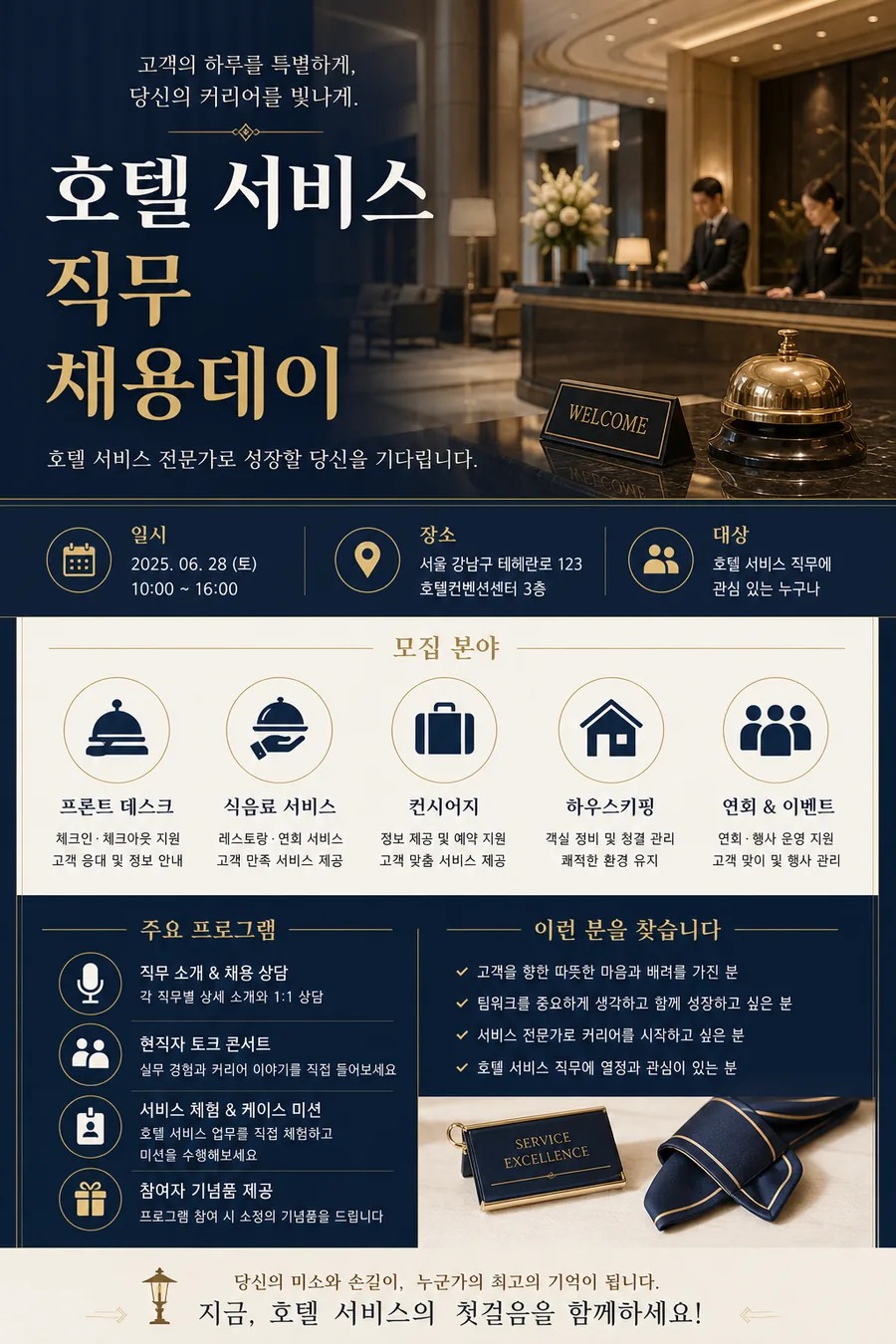 호텔 채용데이