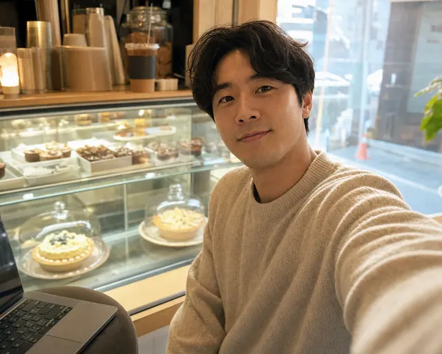 카페 프로필 스냅