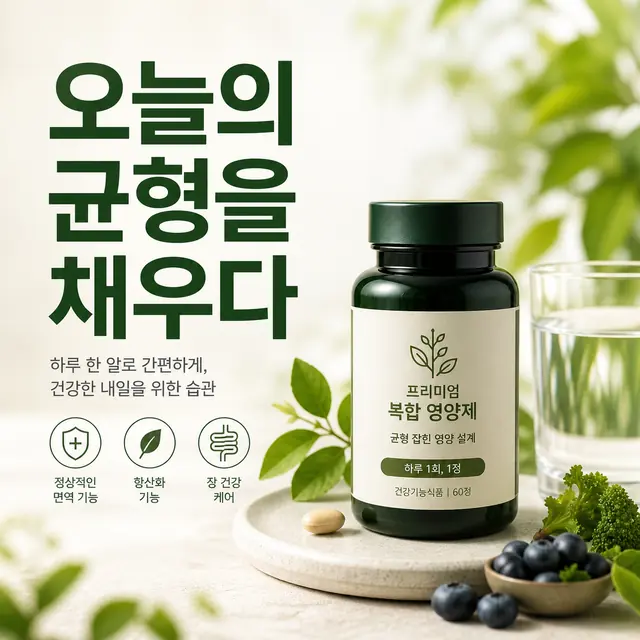 오늘의 균형 영양제