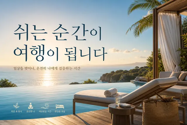 쉼이 되는 여행