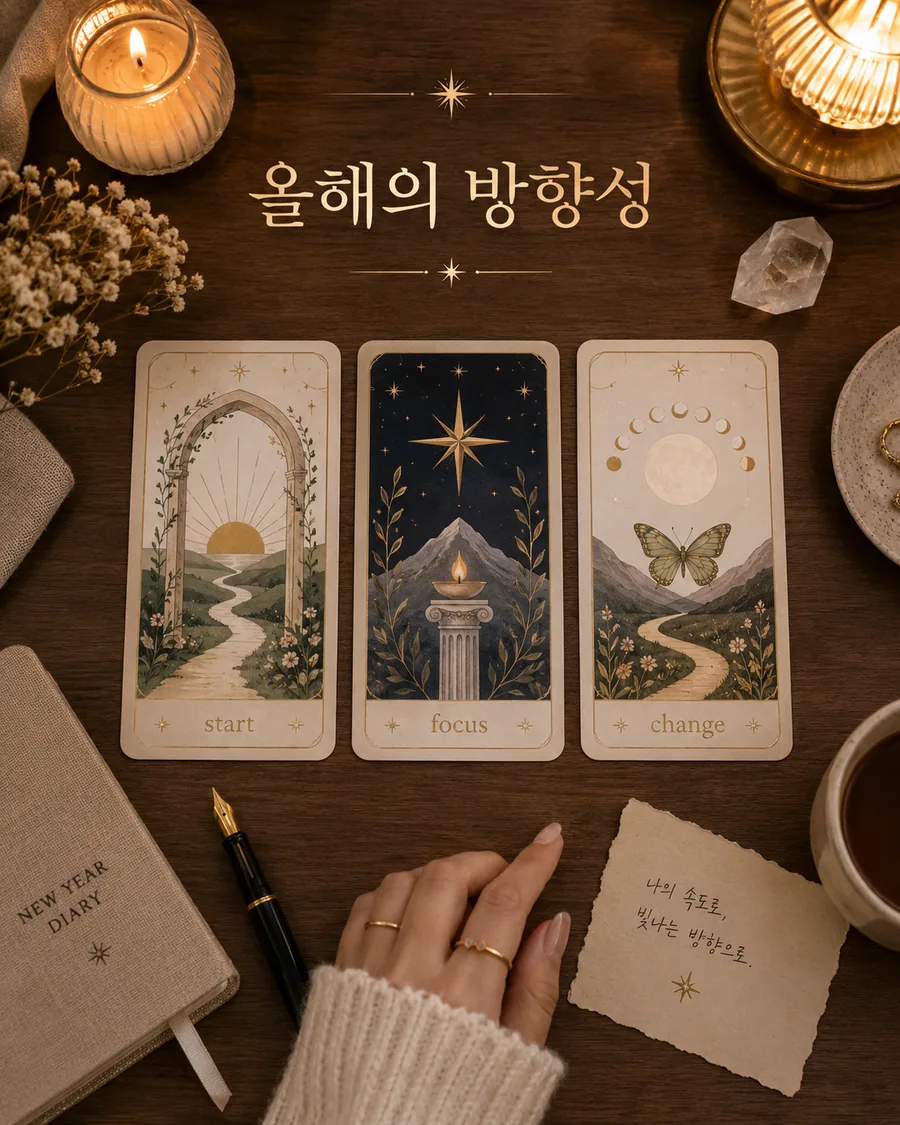 새해 방향성 타로 리딩