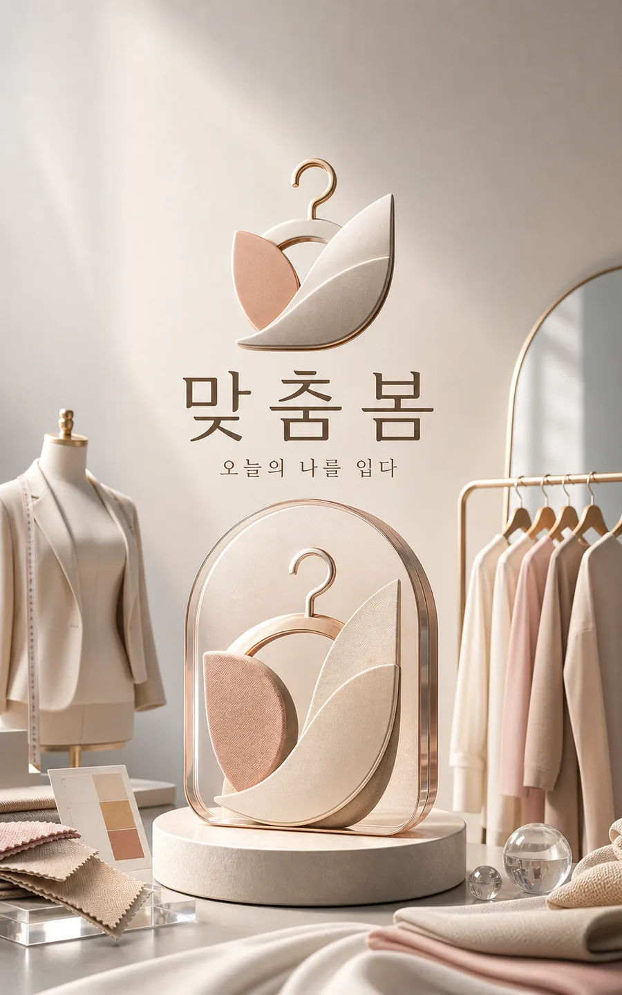 맞춤봄 입체 키비주얼