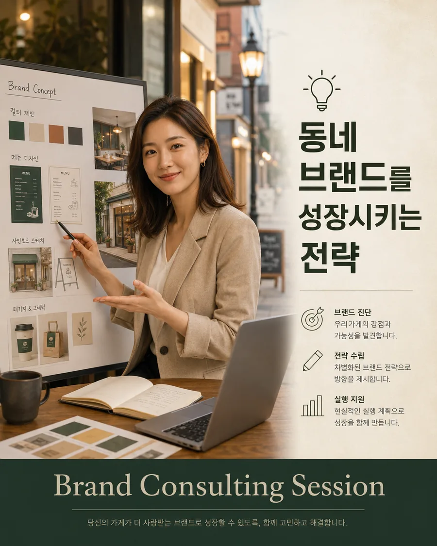 동네 브랜드 컨설팅