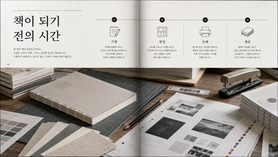 책 만드는 과정