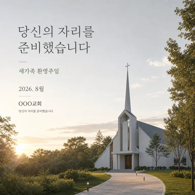 새가족 환영주일