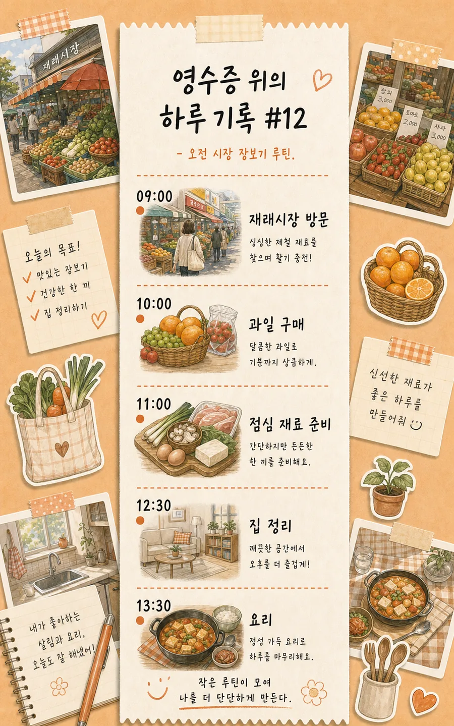 일상 영수증 루틴